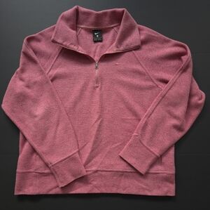 Nike Hypernaturals 1/2 Zip Pullover Sweater - Desert Berry Pink | Size M